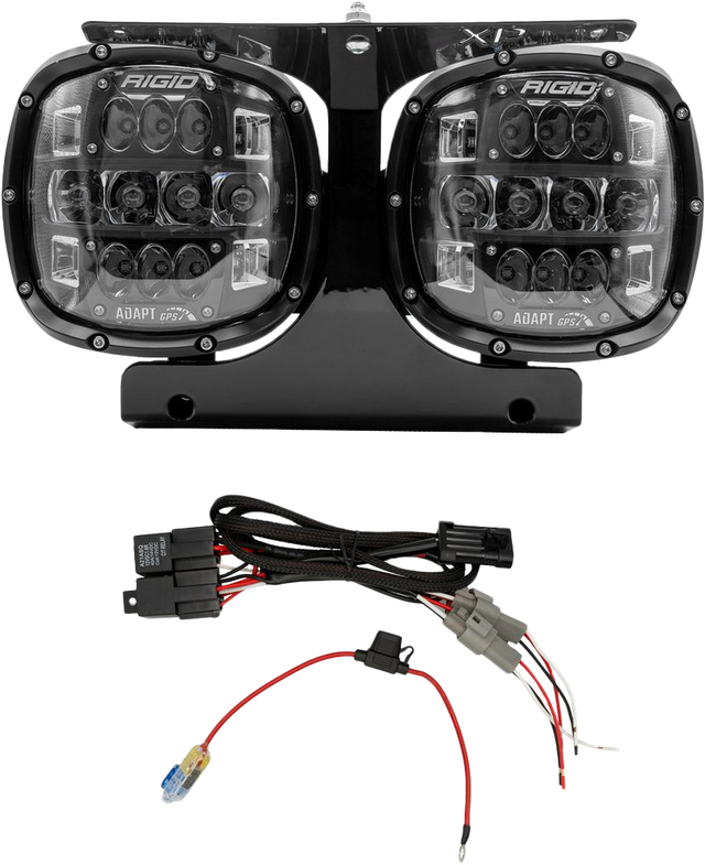 Photo of RIGID ADAPT HEADLIGHT KIT `15-23 (EXC.`23 CVO) FLTR by RIGID - Premium Electrical for UTVs / Side by Sides
