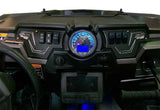 2pc XP1000 6 Switch Dash Panel w/ Switches Black
