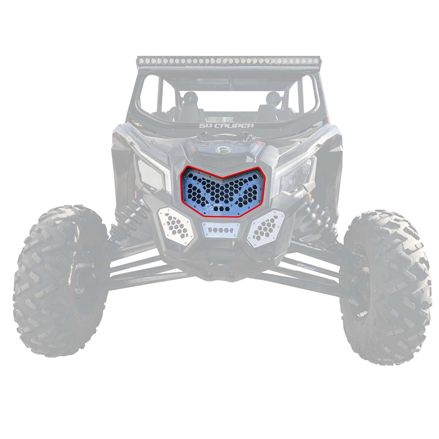 50 Caliber Racing Custom Billet Grille for Can-Am X3 Models