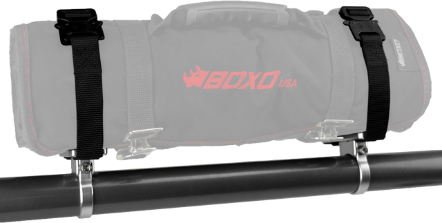 Photo of TOOL ROLL MOUNT FOR BOXO SILVER by AXIA - Premium Mounts/Brackets for UTVs / Side by Sides