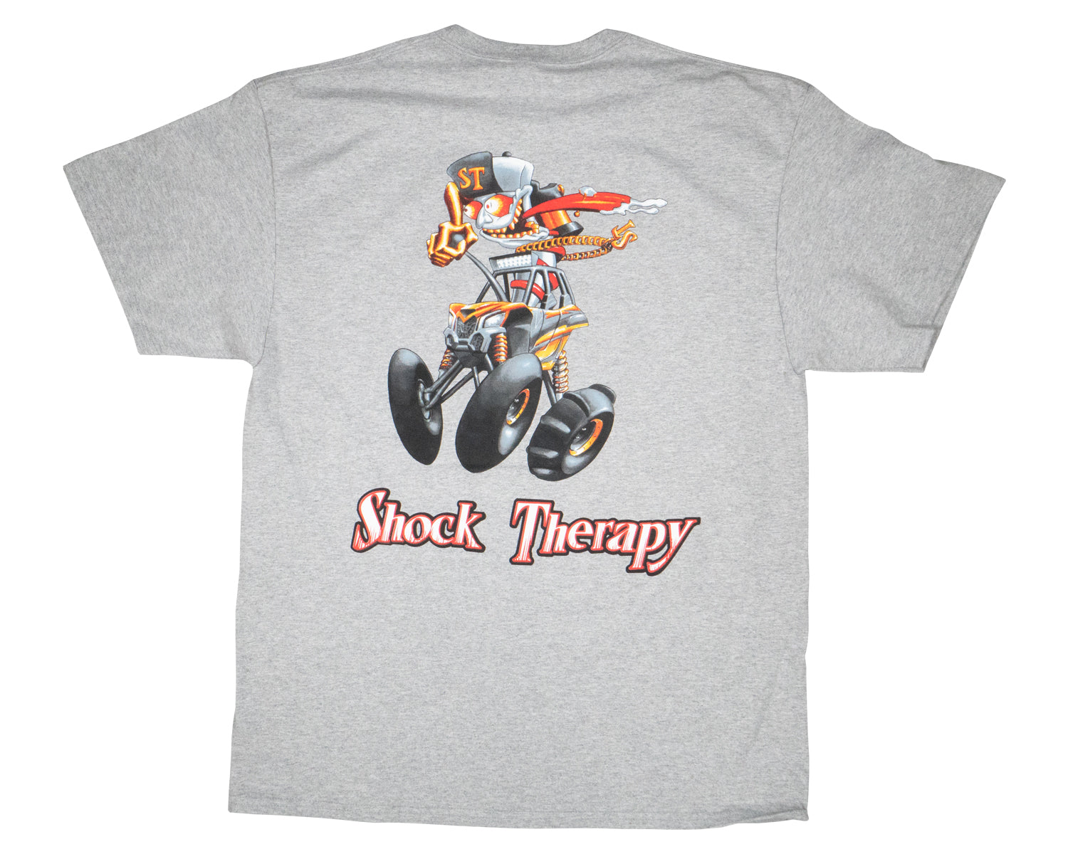 Photo of Shock Therapy Men's T-Shirt - Gold Fink Logo by Shock Therapy - Premium for UTVs / Side by Sides