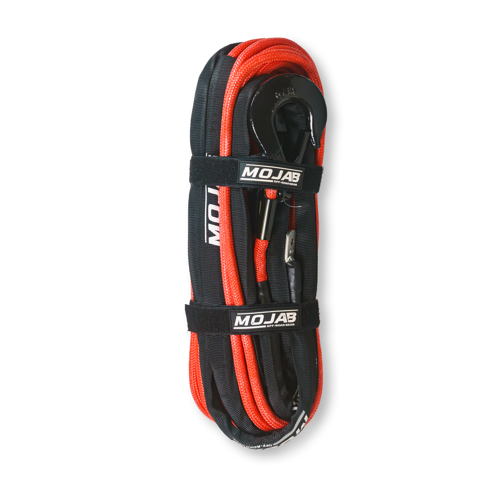 Photo of 3/8'' x 85' Double Braided Winch Rope with Removeable forged winch hook by MOJAB OFFROAD - Premium Winches & Winch Mounts for UTVs / Side by Sides