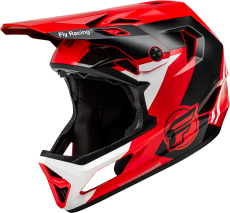 Photo of RAYCE BICYCLE HELMET RED/BLACK/WHITE XS by FLY RACING - Premium Helmets for UTVs / Side by Sides