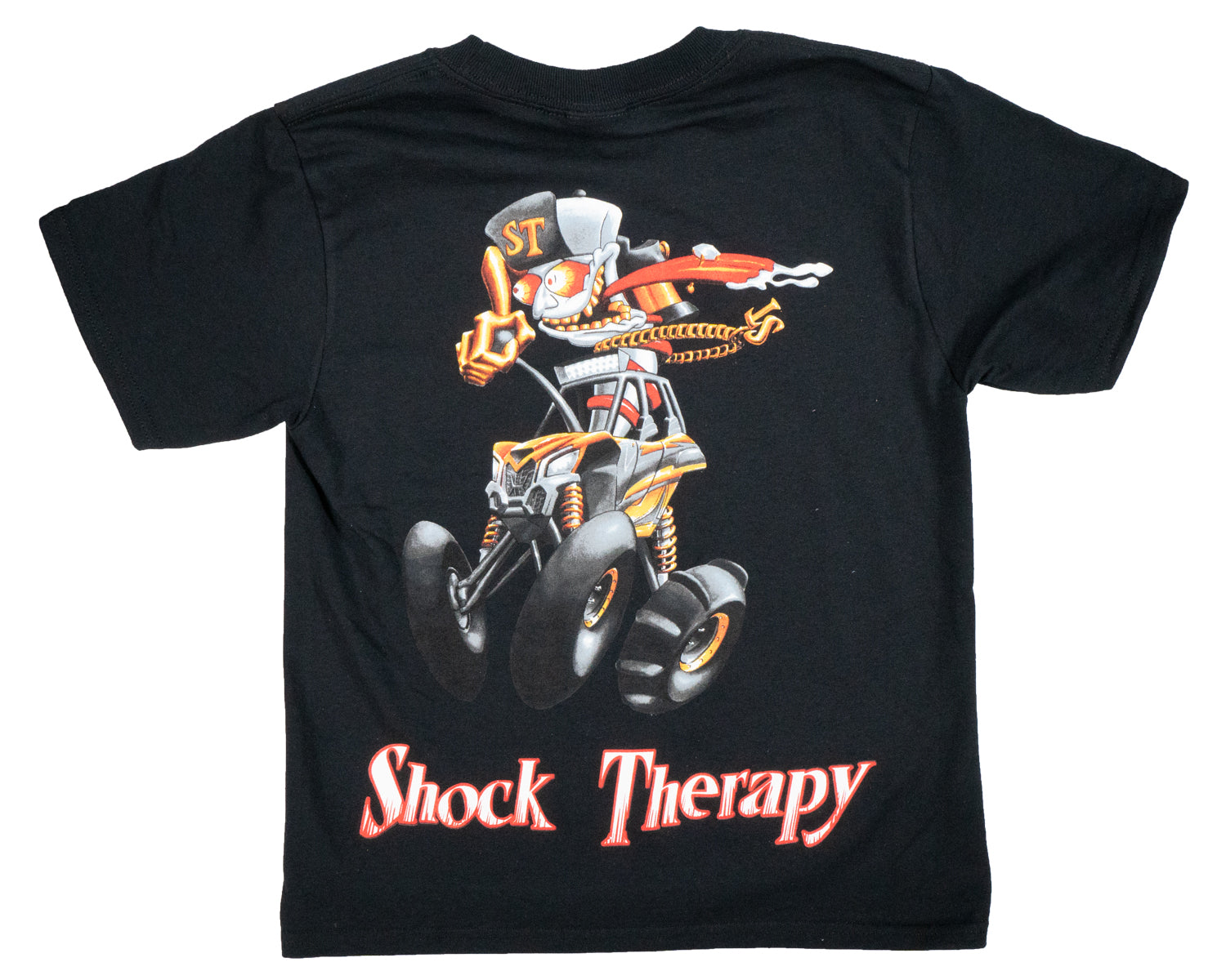 Photo of Shock Therapy Men's T-Shirt - Gold Fink Logo by Shock Therapy - Premium for UTVs / Side by Sides