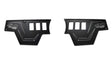 50 Caliber Racing Polaris RZR XP1000 6-Switch CNC Billet Dash Panel - Panel Only, Black Powdercoat (2 & 4 Door)