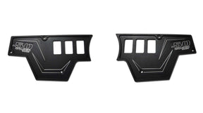 50 Caliber Racing Polaris RZR XP1000 6-Switch CNC Billet Dash Panel - Panel Only, Black Powdercoat (2 & 4 Door)