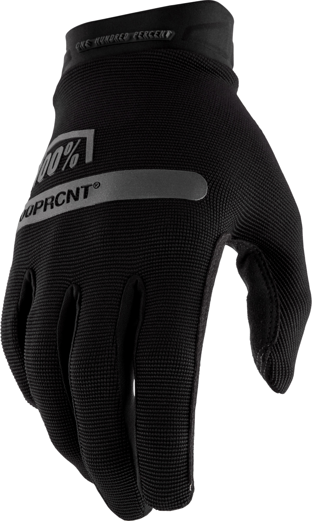 100% Ridecamp Riding Gloves - Black, 2XL