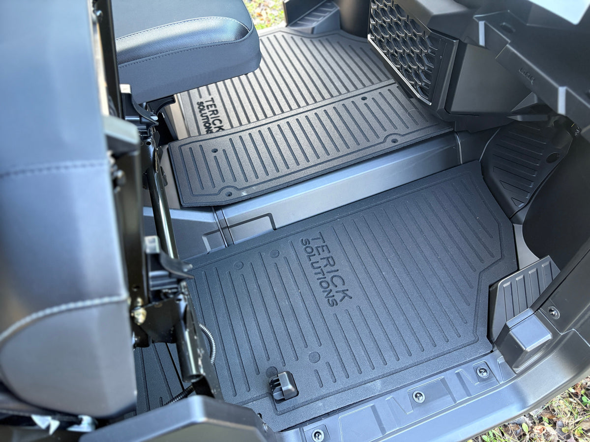 Photo of Can-Am Defender *New HD11* Rubber Floor Mats by Terick Solutions - Premium UTV Rubber floor mats for UTVs / Side by Sides