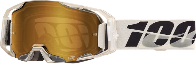 Photo of ARMATIC GOGGLE PITCH MIRROR TRUE GOLD LENS by 100-PERCENT - Premium Eyewear for UTVs / Side by Sides