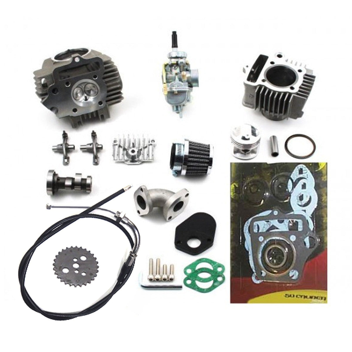 88cc Race Head Vintage Big Bore Kit for Honda Z50 & CT70
