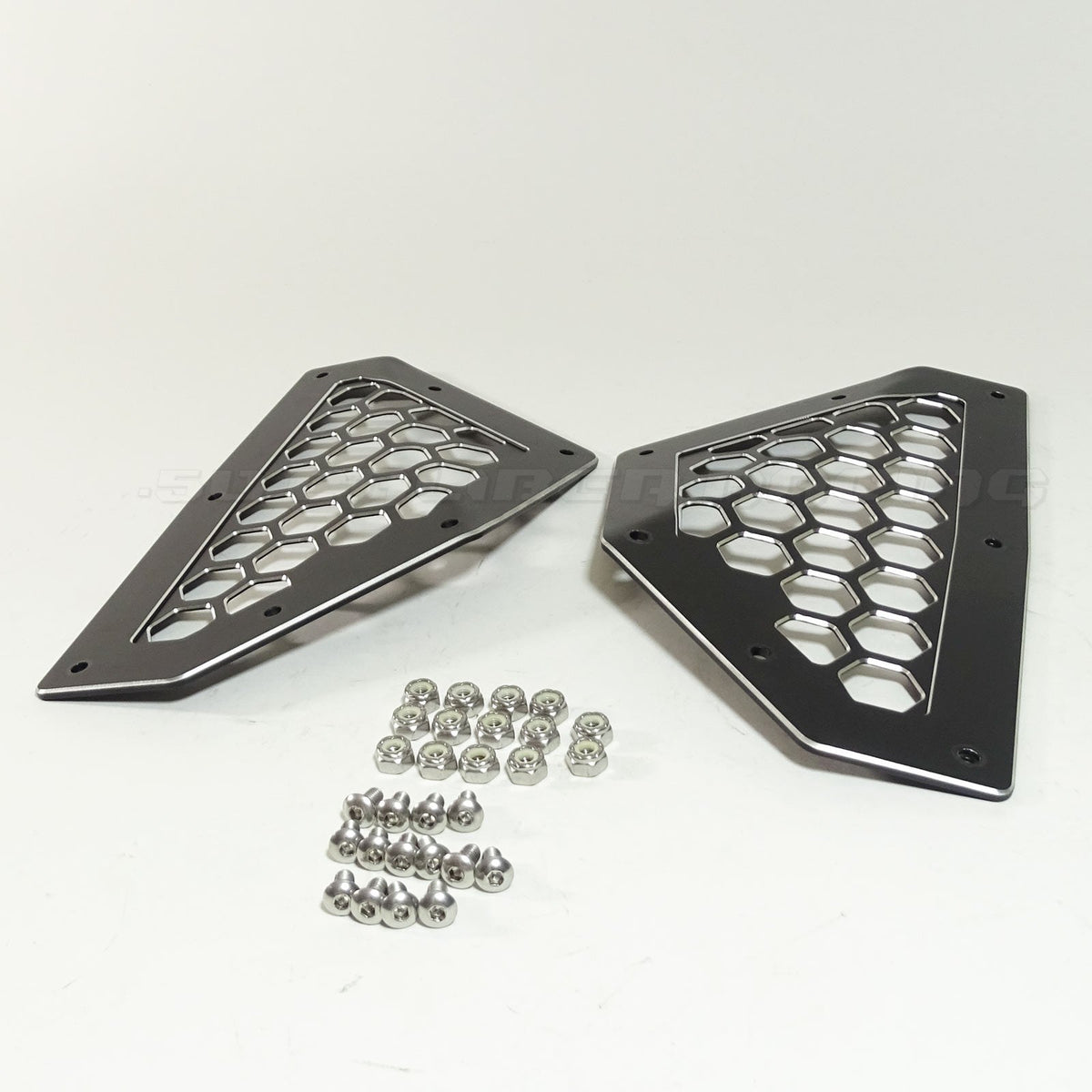 50 Caliber Racing Billet Rear Grille Bezels for Can-Am X3 (2 & 4 Seat Models)