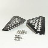 50 Caliber Racing Billet Rear Grille Bezels for Can-Am X3 (2 & 4 Seat Models)