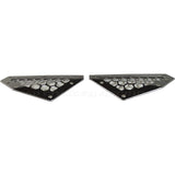 50 Caliber Racing Billet Rear Grille Bezels for Can-Am X3 (2 & 4 Seat Models)