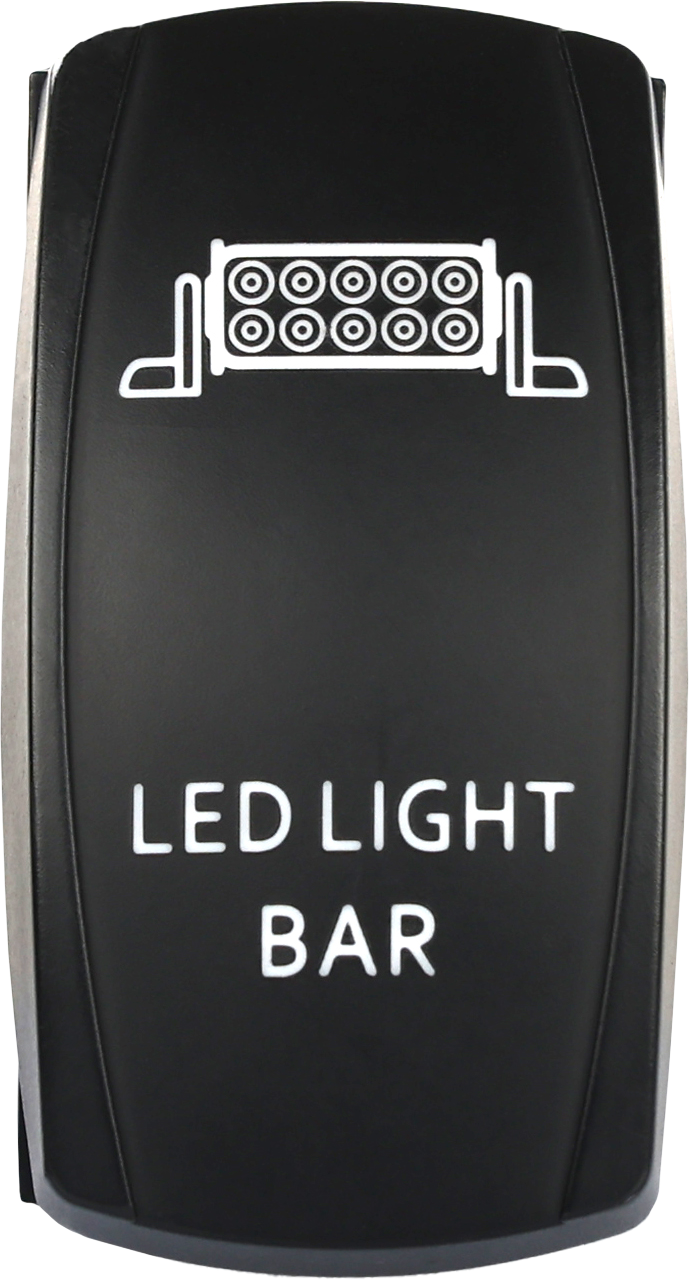 Photo of LIGHT BAR LED SWITCH PRO BACKLIT by OPEN TRAIL - Premium Switches for UTVs / Side by Sides