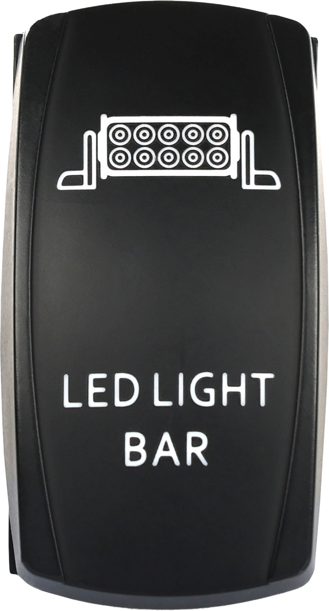 Photo of LIGHT BAR LED SWITCH PRO BACKLIT by OPEN TRAIL - Premium Switches for UTVs / Side by Sides