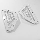 50 Caliber Racing Billet Rear Grille Bezels for Can-Am X3 (2 & 4 Seat Models)