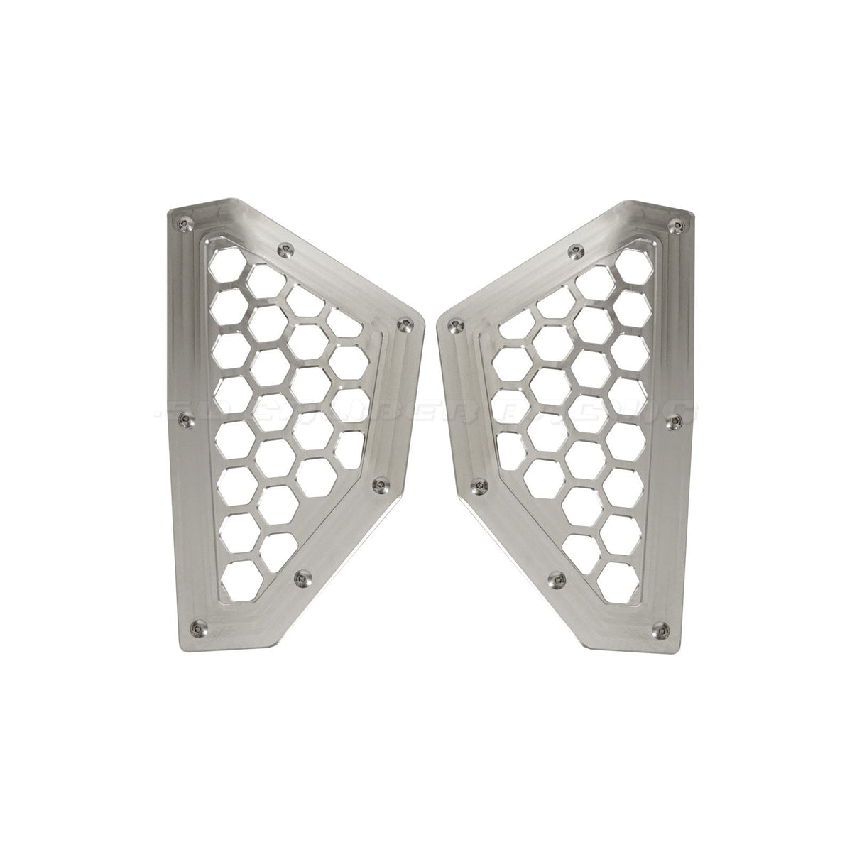 50 Caliber Racing Billet Rear Grille Bezels for Can-Am X3 (2 & 4 Seat Models)