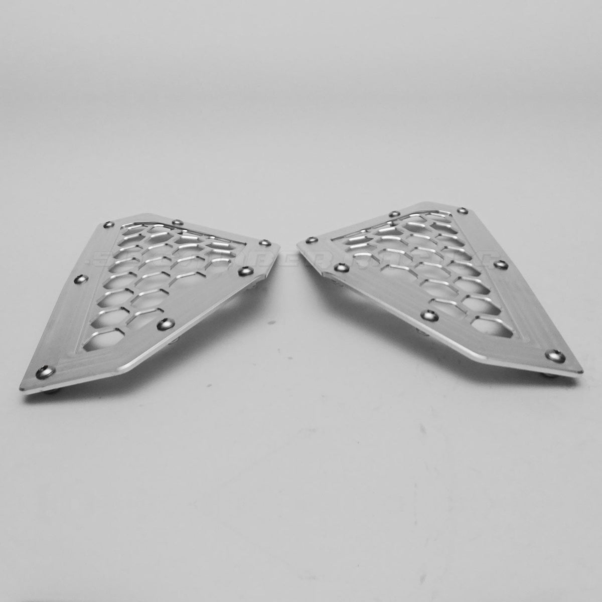 50 Caliber Racing Billet Rear Grille Bezels for Can-Am X3 (2 & 4 Seat Models)