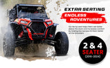 UTV Mountain Accessories General Universal Bump Seat (2016+)