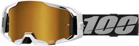 100% Hydromatic Watercraft Goggles - Rapidracer Mirror True Gold