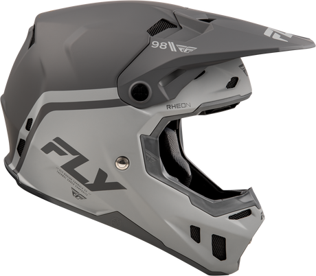 Photo of FORMULA CC OBJECTIVE HELMET MATTE BLACK/GREY XS by FLY RACING - Premium Helmets for UTVs / Side by Sides