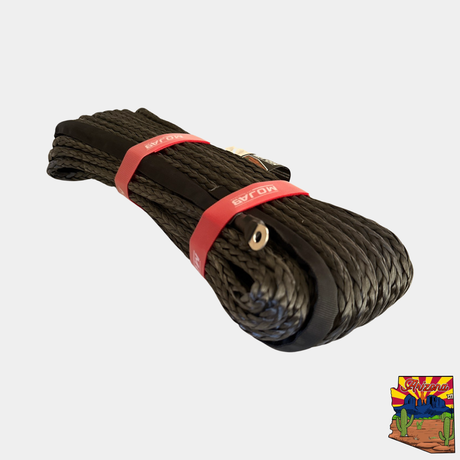 3/8'' x 85' Synthetic Winch Rope without hook.