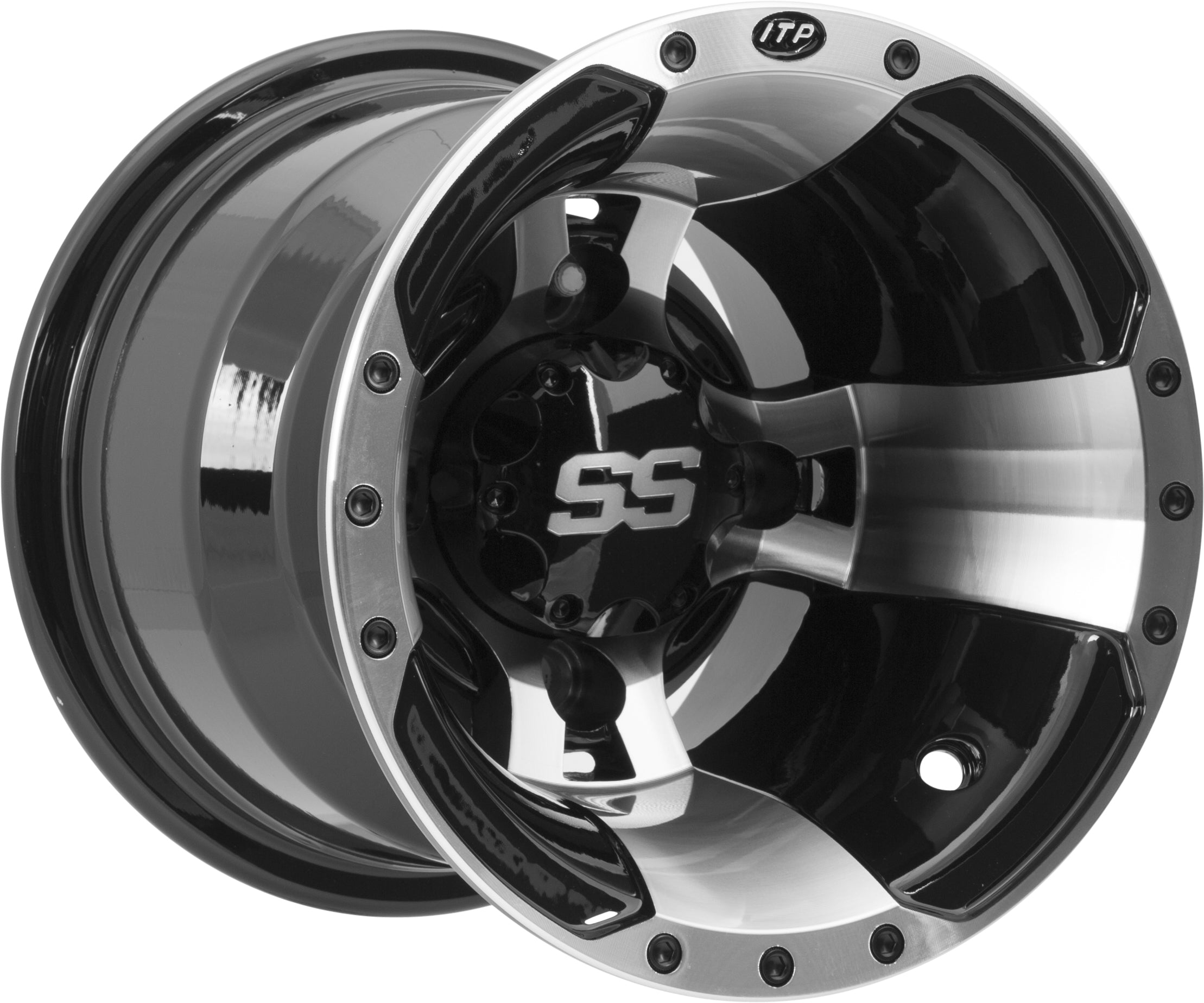 Photo of SS112 MAC 10X5 4/144 3+2 by ITP - Premium Wheels for UTVs / Side by Sides