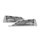 50 Caliber Racing RZR XP Turbo Laser Cut Steel Side Intake Grilles