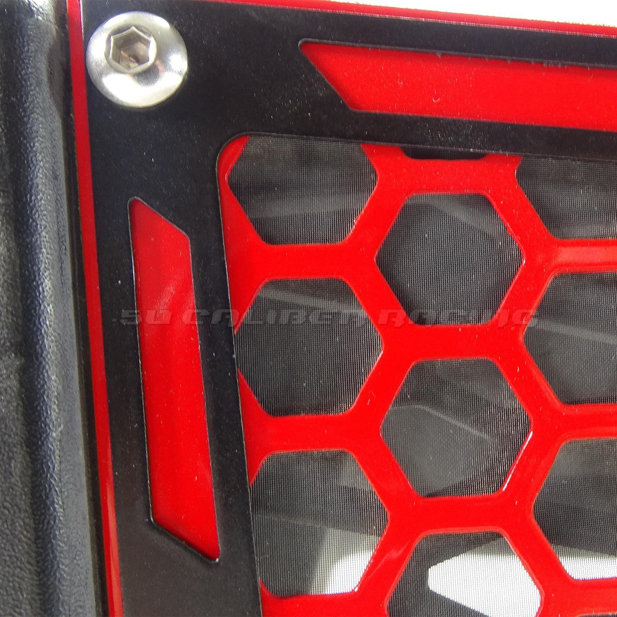 50 Caliber Racing RZR XP Turbo Laser Cut Steel Side Intake Grilles