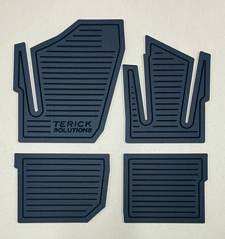 Photo of Polaris RZR XP 1000 Rubber Floor Mats by Terick Solutions - Premium UTV Rubber floor mats for UTVs / Side by Sides
