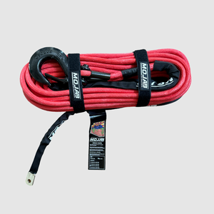 Photo of 1/2'' x 78' Double Braided Winch Rope with removeable forged winch hook by MOJAB OFFROAD - Premium Winch rope for UTVs / Side by Sides
