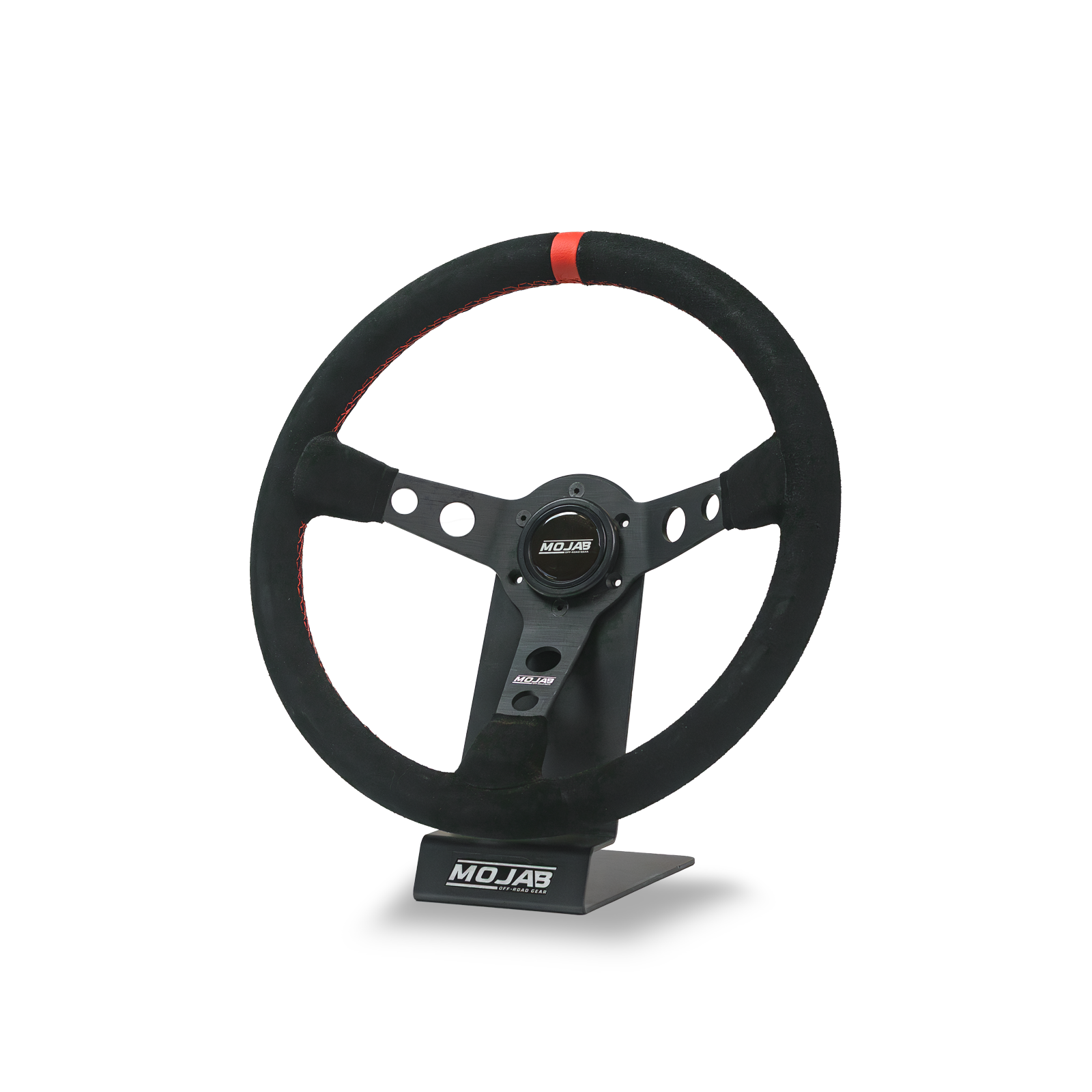 Photo of 13.5'' MOJAB Deep Dish Steering Wheel Leather or Suede by MOJAB OFFROAD - Premium for UTVs / Side by Sides