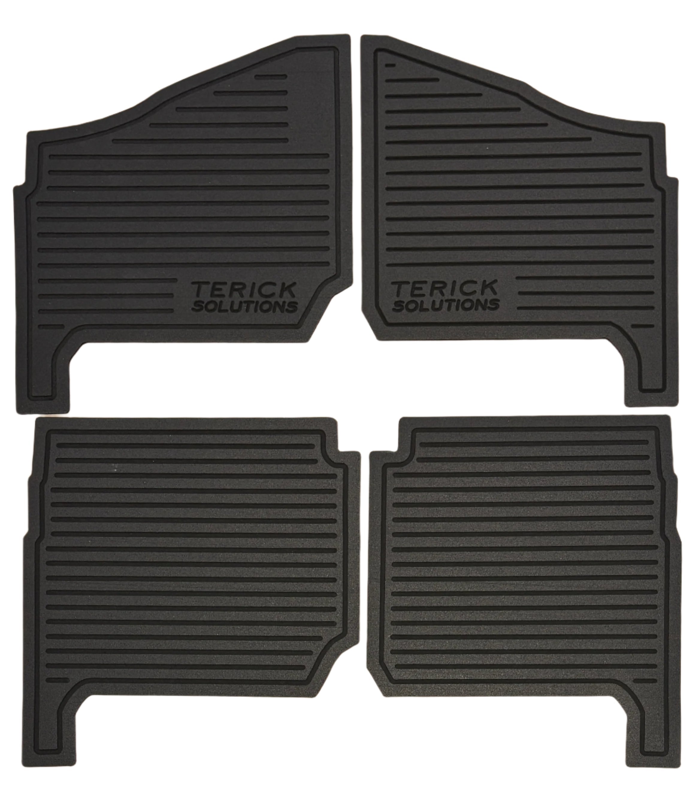 Photo of Polaris Ranger Base/EPS/Premium 1000 Rubber Floor Mats (NON XP MODELS) by Terick Solutions - Premium UTV Rubber floor mats for UTVs / Side by Sides
