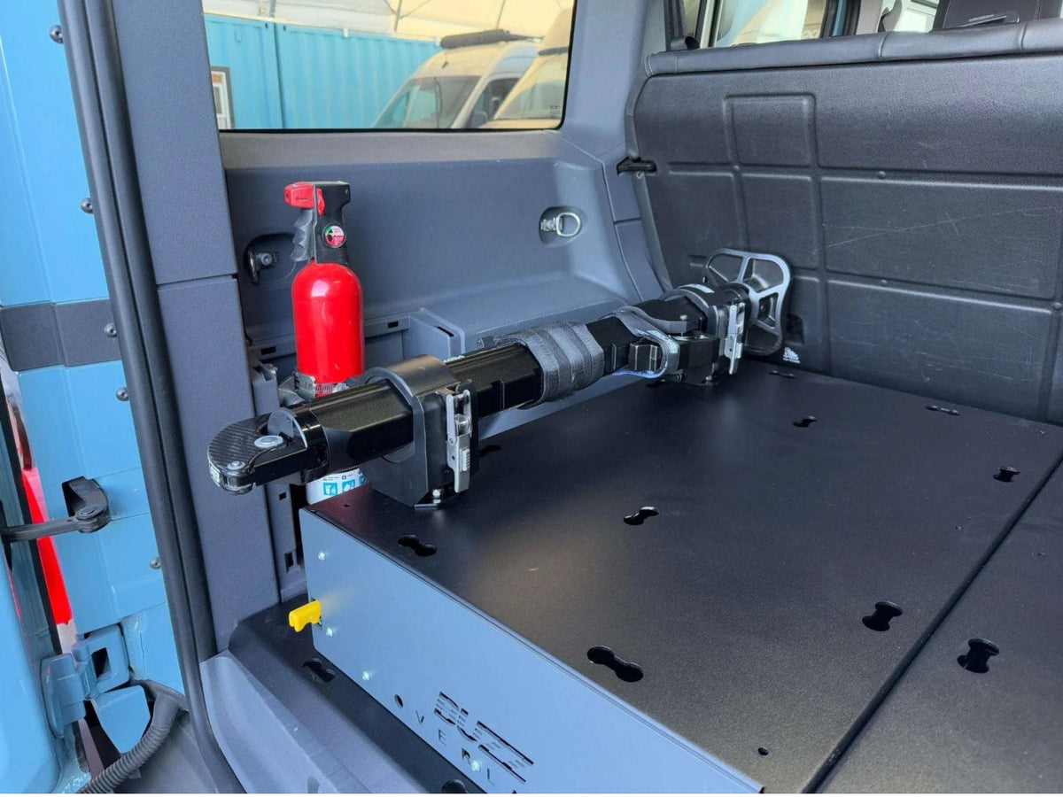 Heavy duty mounting clamps for hydraulic Jack