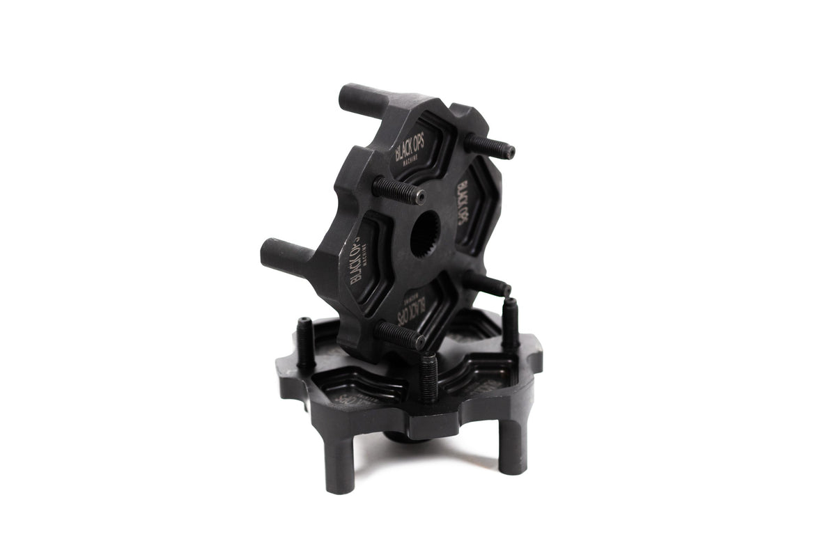Can-Am Maverick X3 Chromoly Hubs - 4140 Steel, KOH Race Tested (Sold in Pairs)
