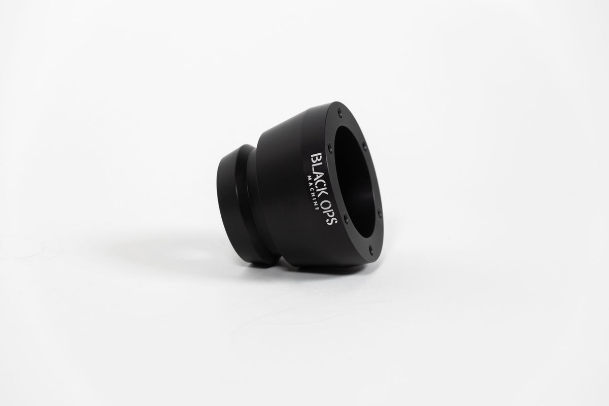 Can-Am / Polaris 6-Bolt Steering Wheel Hub Retainer - Billet 6061-T6 Aluminum, Anodized Black