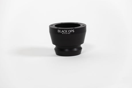 Can-Am / Polaris 6-Bolt Steering Wheel Hub Retainer - Billet 6061-T6 Aluminum, Anodized Black