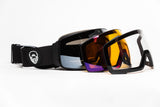 Black Ops Machine Toric Magnetic Goggles - 3 Magnetic Lenses + Dual Strap + Carrying Case (UTV / Snow)