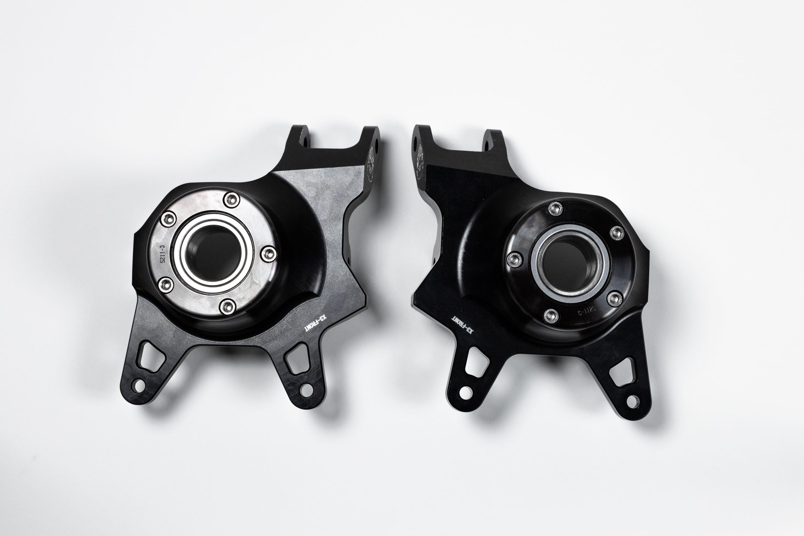 Can-Am X3 Front Knuckles - 7075 Billet Aluminum, Double Shear, Sealed Bearing Carrier (Sold in Pairs)