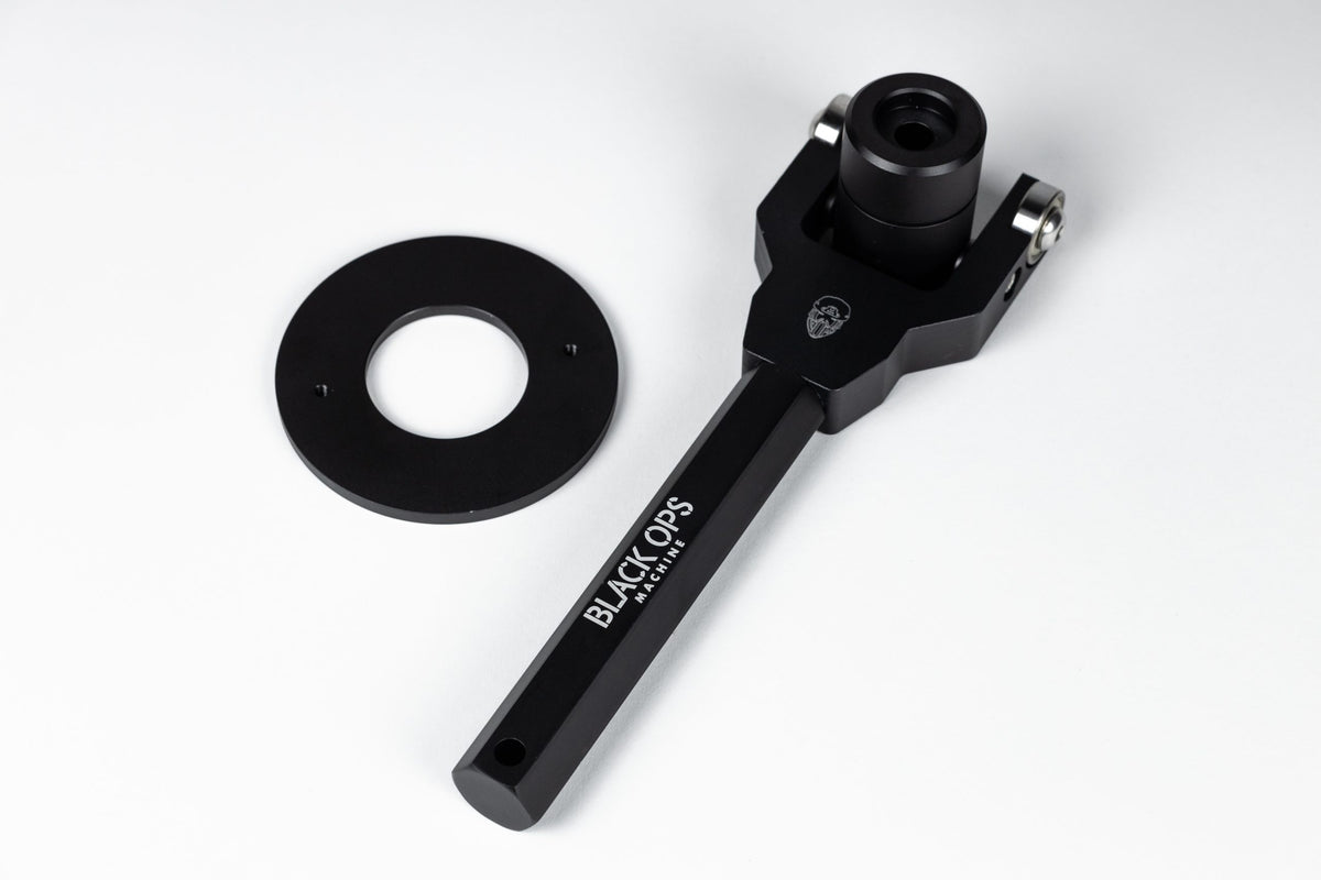 Polaris RZR XP1000 Belt Change Tool - 6061 Aluminum, Anodized Black (5x Faster Belt Swaps)