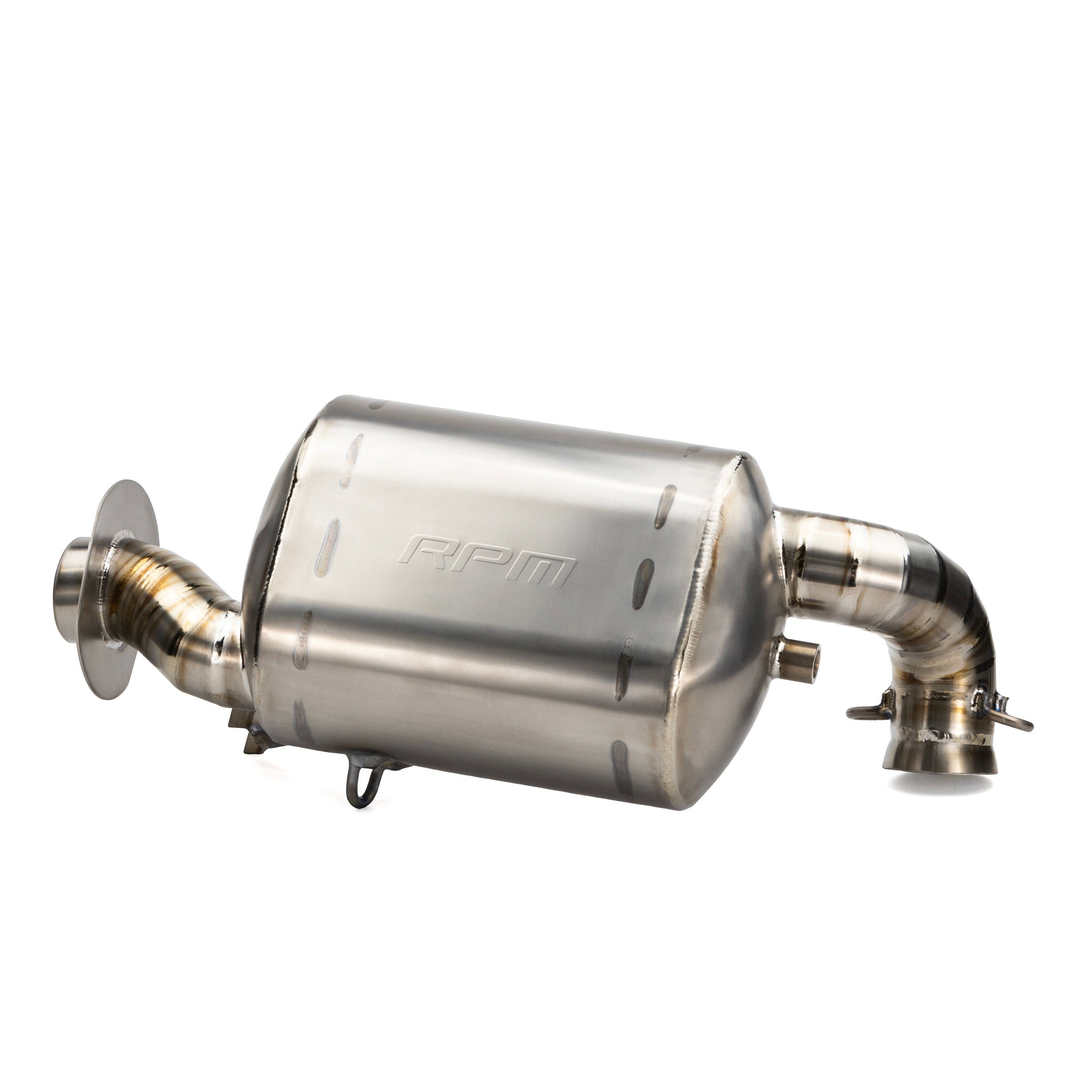 Photo of RPM SXS RPM Polaris RMK 9R / 850 NA Titanium Q-Muf Chambered Muffler by RPM SXS - Premium for UTVs / Side by Sides