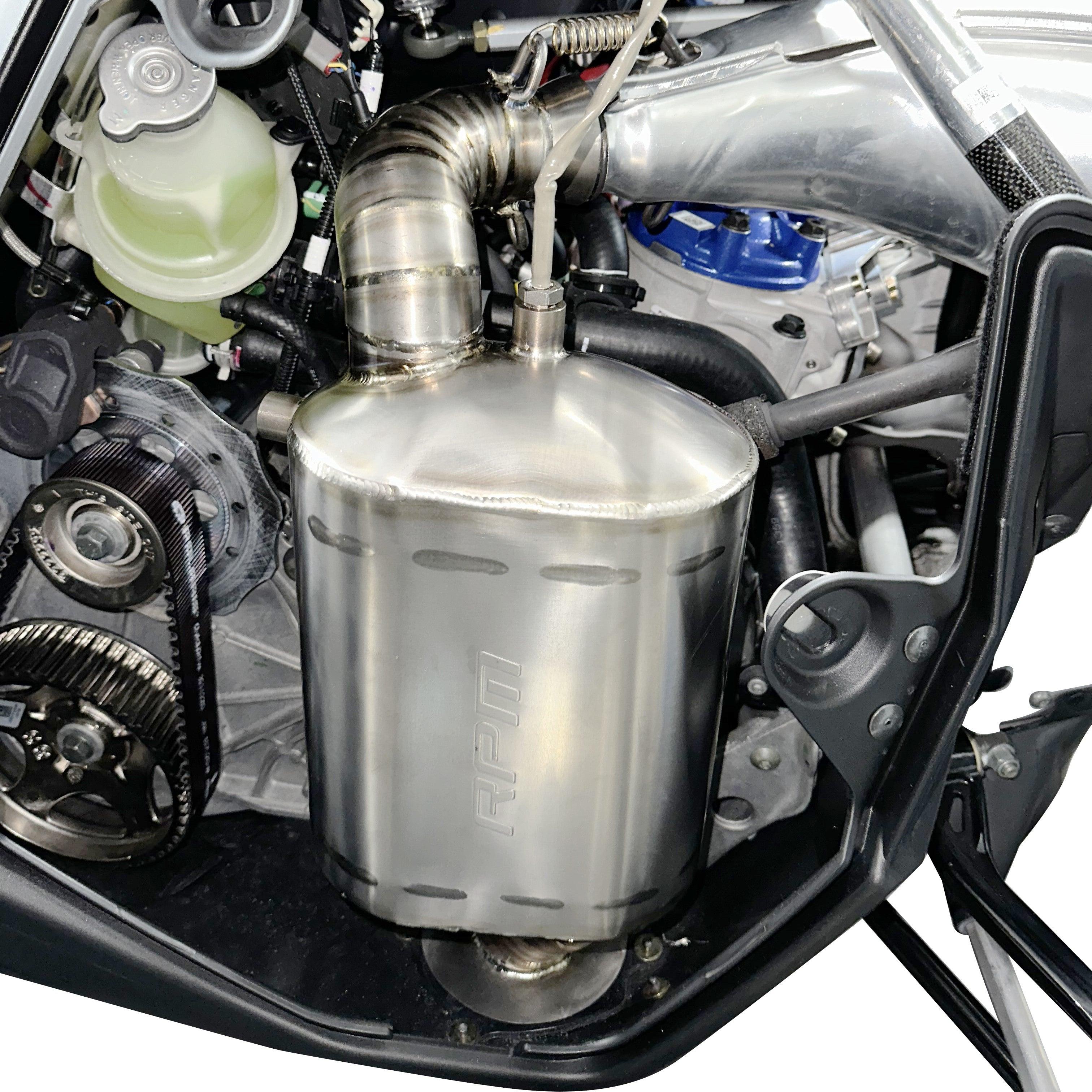 Photo of RPM SXS RPM Polaris RMK 9R / 850 NA Titanium Q-Muf Chambered Muffler by RPM SXS - Premium for UTVs / Side by Sides