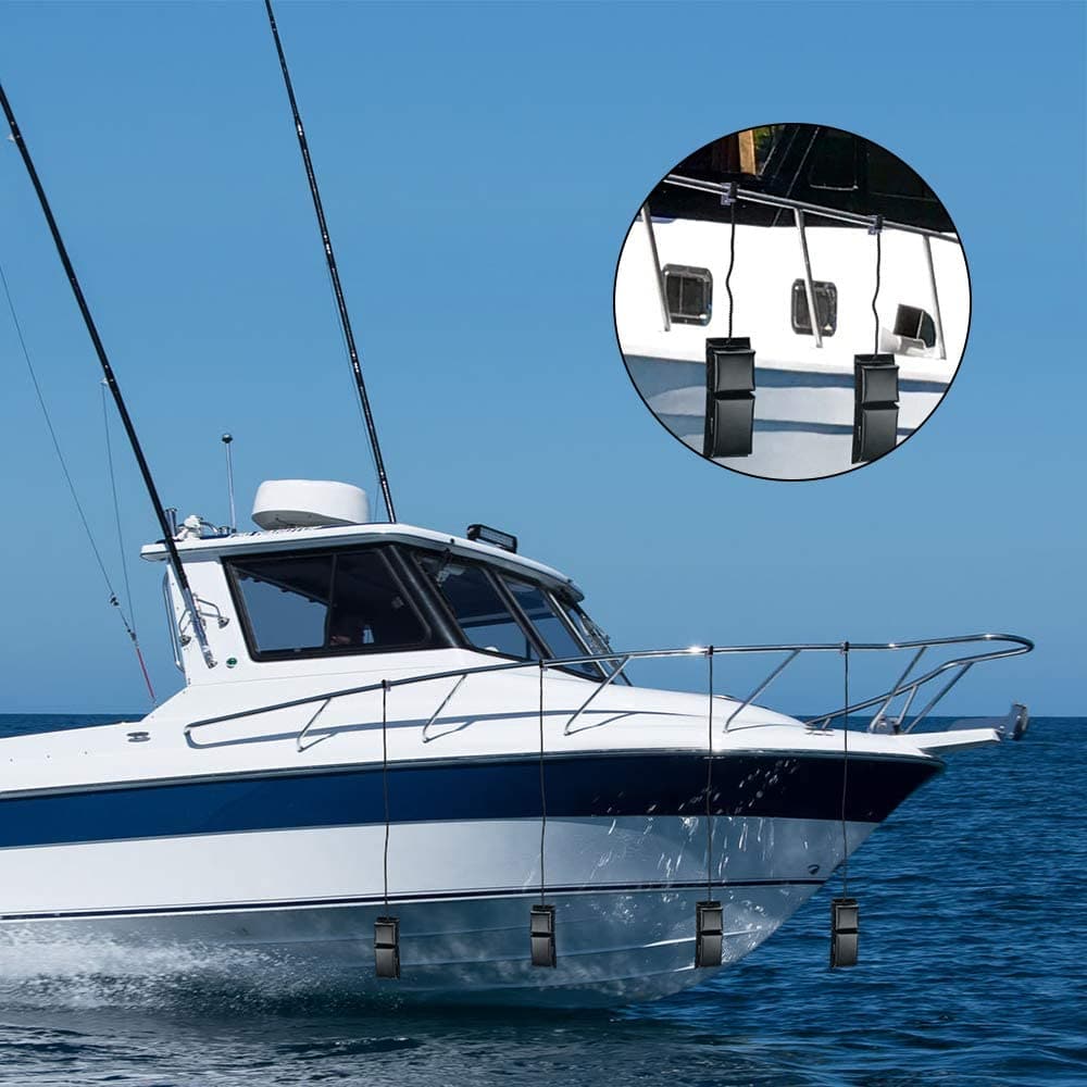 Photo of PWC Boat Fender Docking Protection Kit for Seadoo Jet Ski Waverunner 13.5"x5"x2.56" by Kemimoto - Premium for UTVs / Side by Sides