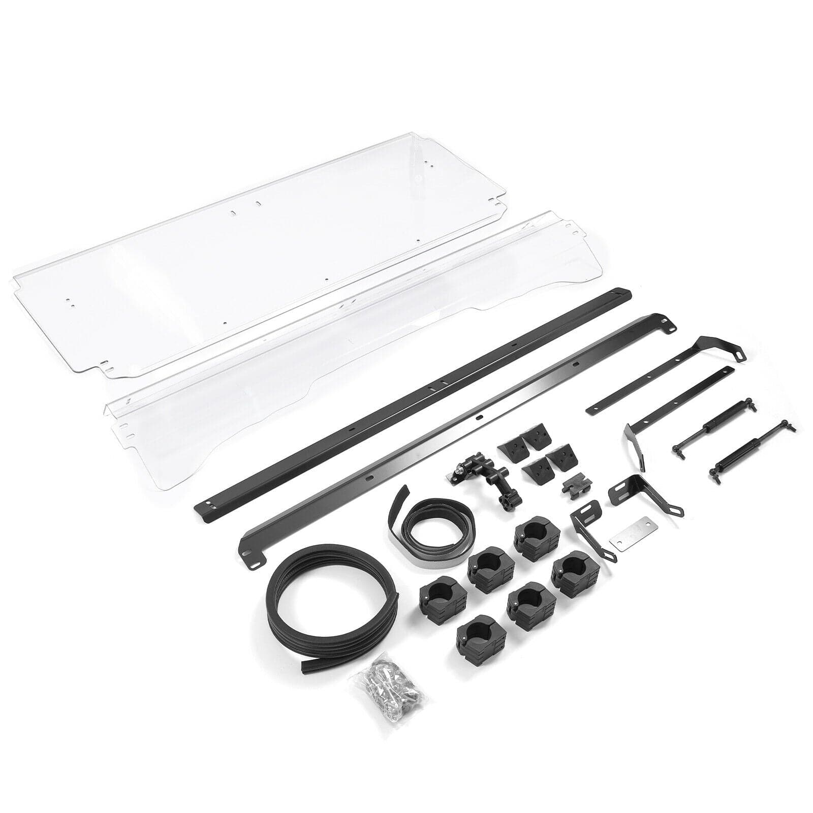 Photo of UTV 3-IN-1 Flip Windshield for Pioneer 1000 /1000-5 /1000-6 by Kemimoto - Premium for UTVs / Side by Sides