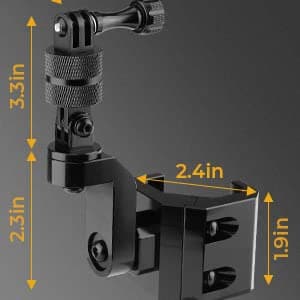 Photo of UTV Pro-Fit Camera Mount for Polaris Ranger / General, Defender /Maverick Trail by Kemimoto - Premium for UTVs / Side by Sides