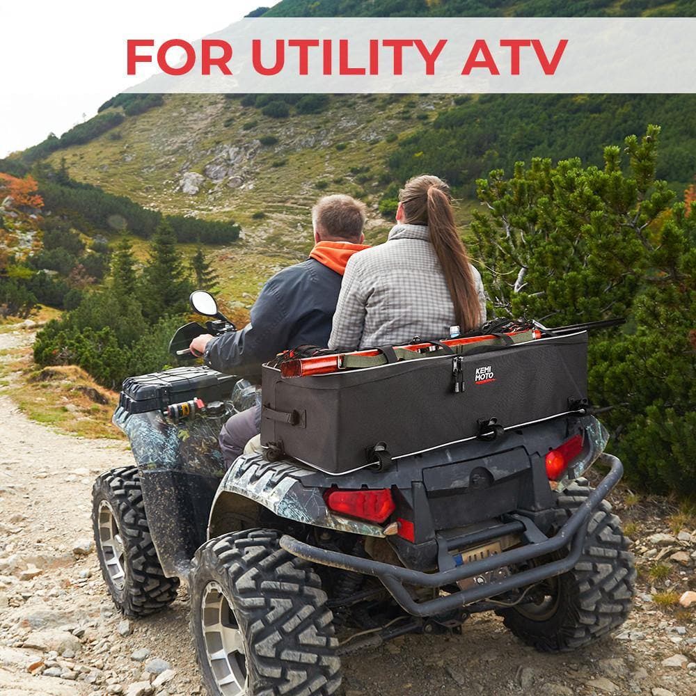 Photo of Kemimoto ATV Rear Cargo Rack Bag by Kemimoto - Premium for UTVs / Side by Sides
