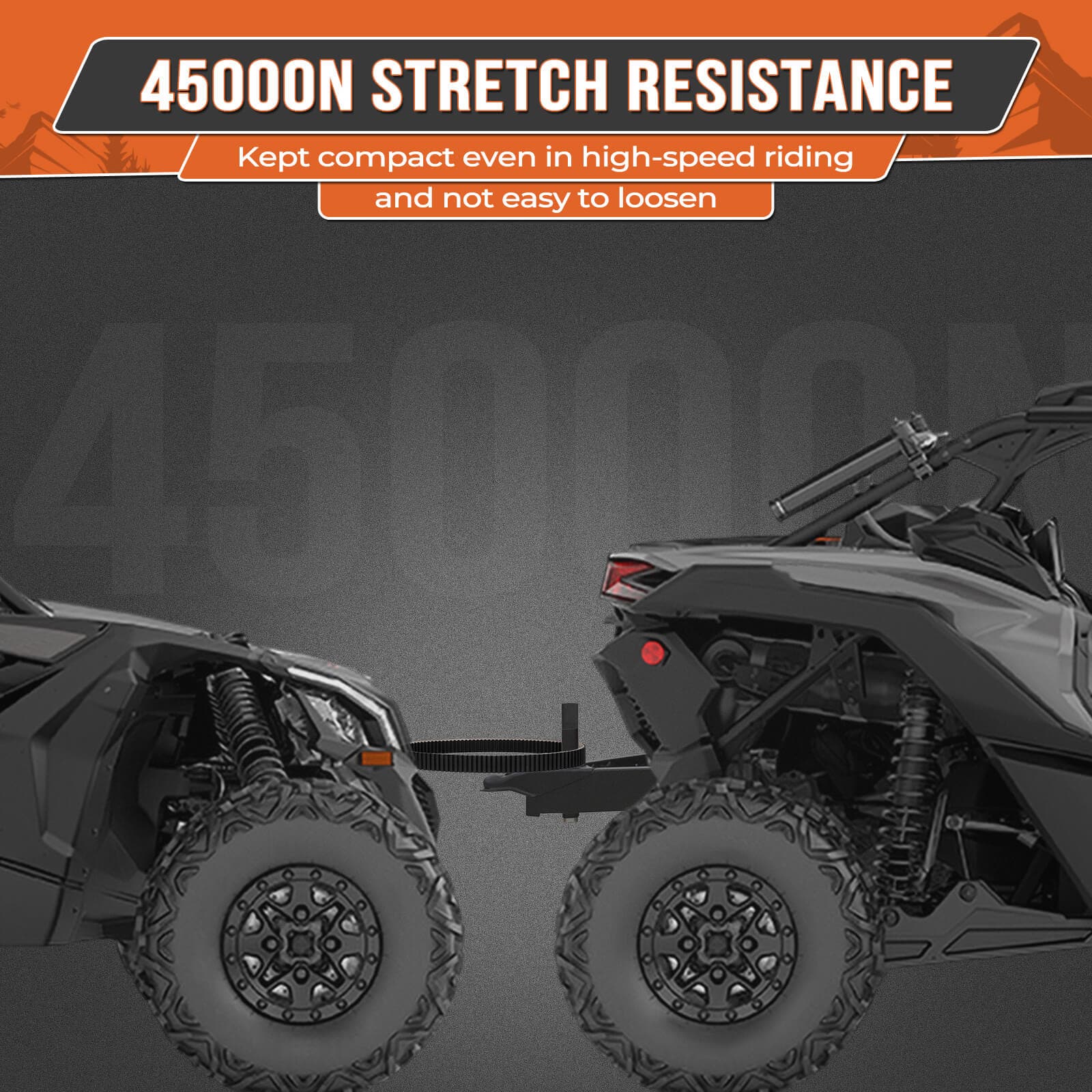 Photo of Kemimoto Front Lower Door Inserts & Heavy Duty Belts For Can-Am Maverick X3 by Kemimoto - Premium for UTVs / Side by Sides