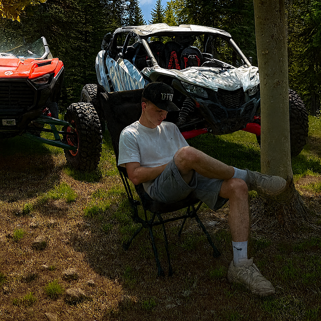 Photo of UTVMA Trail Lounger with Roll Cage Bag by UTV Mountain Accessories - Premium for UTVs / Side by Sides