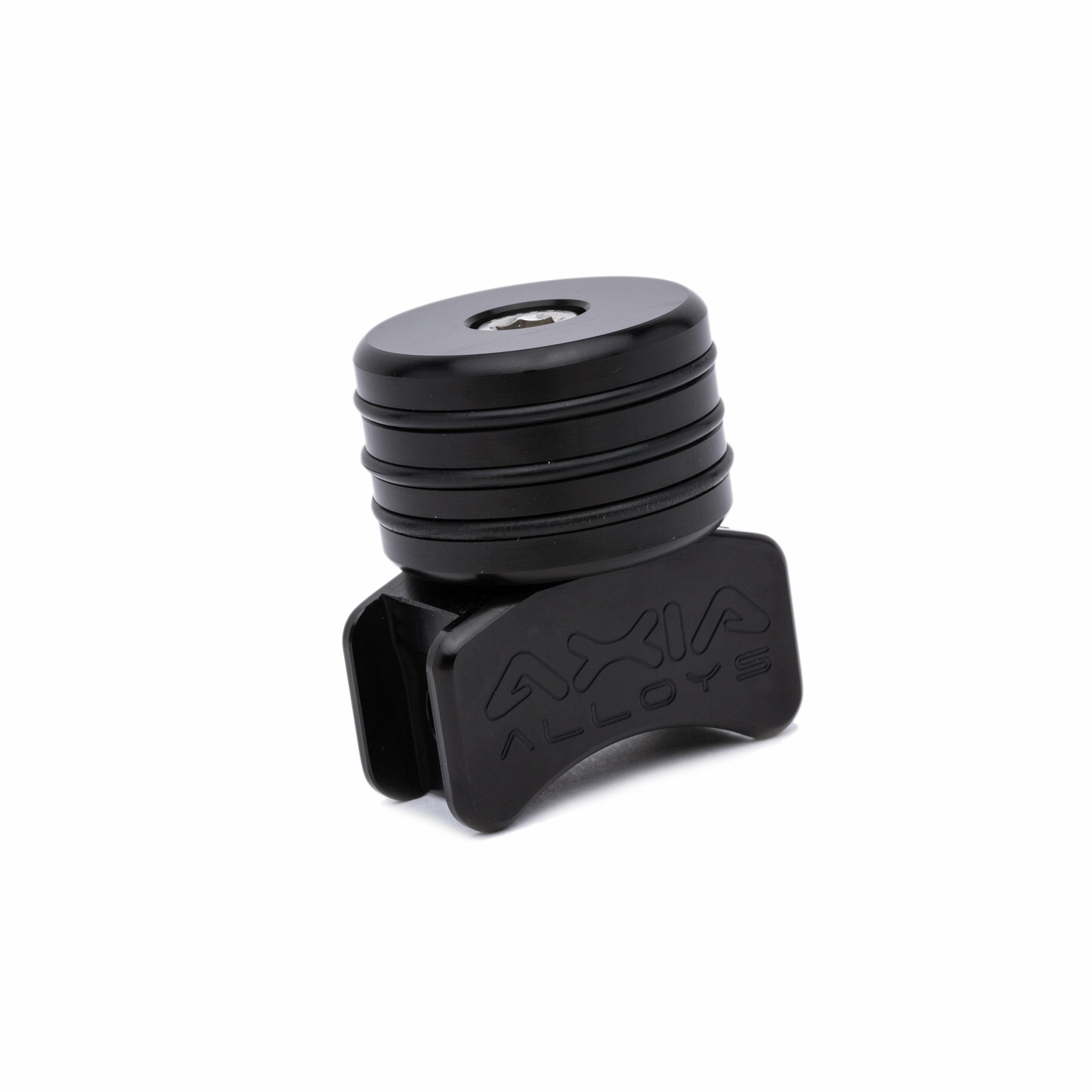 Photo of HELMET AIR HOSE PLUG/MOUNT- BLACK by AXIA - Premium Mounts/Brackets for UTVs / Side by Sides