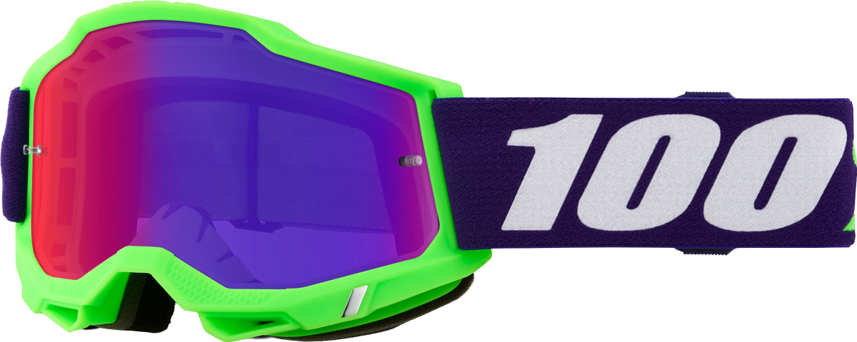 100% Accuri 2 Goggles - Satisfy Purple Mirror Lens